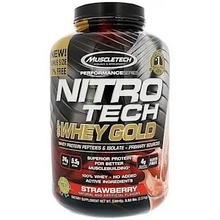 將圖片載入圖庫檢視器 Muscletech|NitroTech 100% Whey Gold 肌肉科技乳清蛋白粉 5.53磅裝