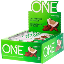 將圖片載入圖庫檢視器 One Bar|能量棒|蛋白棒|12條 每條 2.12 盎司(60克) (椰子杏仁)