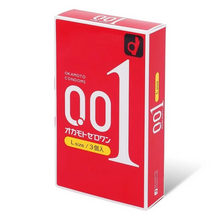 將圖片載入圖庫檢視器 岡本 0.01 大碼超薄安全套 3片裝 (日版)