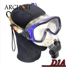 將圖片載入圖庫檢視器 ARCHON 奧瞳 D1A 潛水面鏡電筒 迷你電筒 100米防水 \ D091