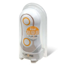 將圖片載入圖庫檢視器 【優惠裝】日本Tenga FLIP ORB -ORANGE CRASH 橙色動感彈球飛機杯(連紅色lotion一枝)