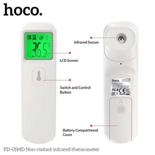 將圖片載入圖庫檢視器 hoco. - [香港行貨] 非接觸式紅外線測溫儀 (額溫槍) FD-01MD
