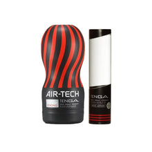 將圖片載入圖庫檢視器 【優惠裝】日本Tenga Air-Tech Strong 黑色(連黑色lotion一枝)
