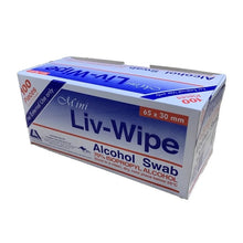 將圖片載入圖庫檢視器 Livingstone 醫學用消毒抗菌酒精濕紙巾[盒裝][100張]

