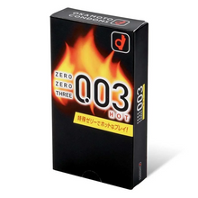 將圖片載入圖庫檢視器 岡本 0.03 HOT 熱感安全套 10片裝 (日版)
