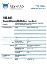 將圖片載入圖庫檢視器 Reynard 澳洲政府用口罩 澳洲進口 astm level 2 白色醫用級口罩 50片裝
