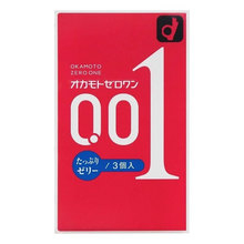 將圖片載入圖庫檢視器 岡本 0.01超薄潤滑劑加量安全套 3片裝 (日版)
