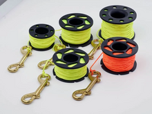 將圖片載入圖庫檢視器 Scuba Diving Plastic Finger Spool 塑膠潛水線輪
