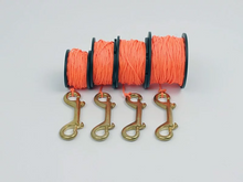 將圖片載入圖庫檢視器 Scuba Diving Plastic Finger Spool 塑膠潛水線輪
