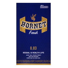 將圖片載入圖庫檢視器 日本Jex Hornet 黃蜂 0.03 冰爽安全套（8片裝）
