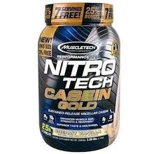 將圖片載入圖庫檢視器 Muscletech｜Performance Series Nitro Tech Casein Gold | 大隻奶粉 | 2.5磅裝
